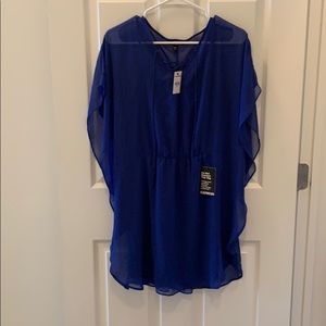 Flowy dress with slip underneath